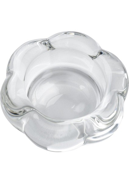 Bladfagel Tealight Mumluk Saydam Cam 3 cm