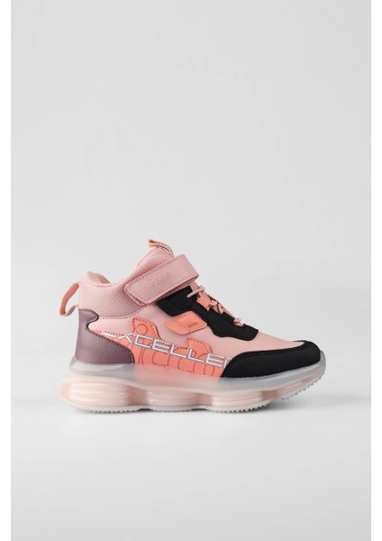 946,P25K,427 Heel Çocuk Bot Pudra