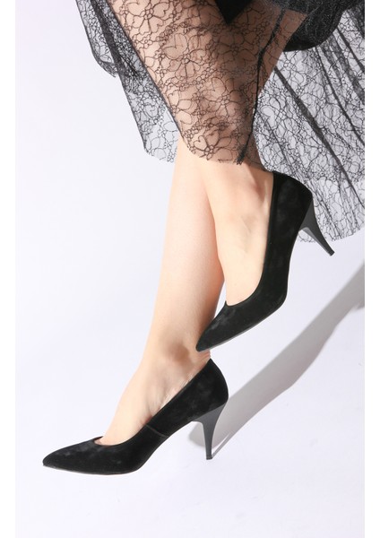 Idil Siyah Suet Kadın Günlük