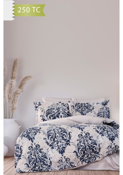 250 Tc Bambu Karışımlı Pamuk Saten Nevresim Takımı – Çift Kişilik - Tivoli