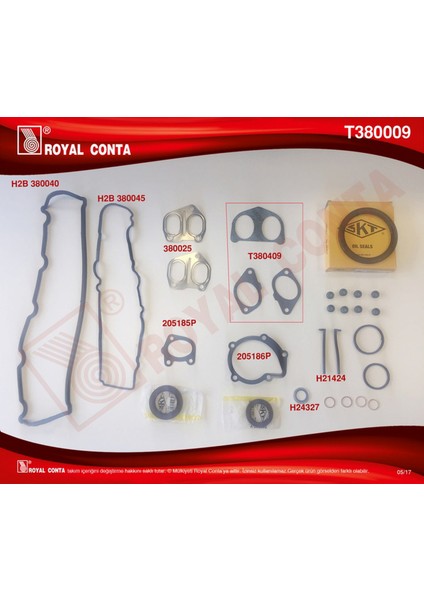 Mtxdpn Motor Takim Conta Skt Keçeli Lastikli PARTNER-BERLINGO-C15-JUMPY-XSARA 1.9 Dw8