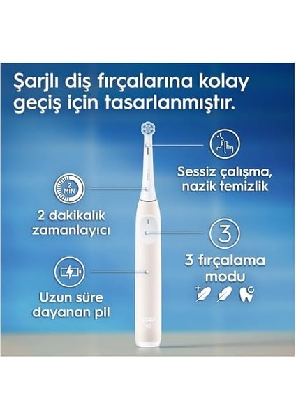 Oral-B Io 2 Şarjlı Diş Fırçası - Pembe