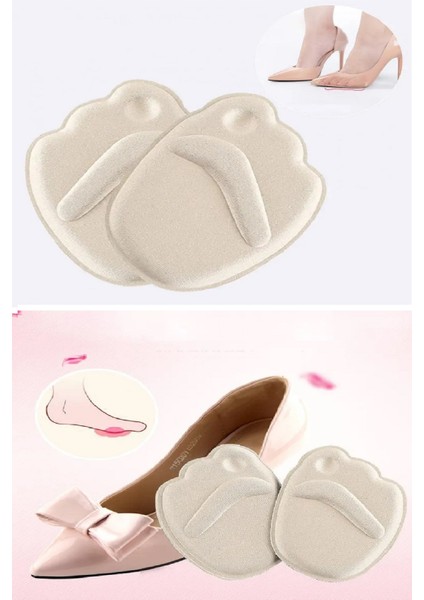 4 Lü Set Ayak Rahatlatıcı Ön Ayak Süngeri + Topuk Koruyucu Daraltma Pedi indirimleri