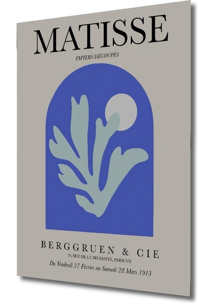 Dekoratif Ahşap Dikdörtgen Tablo Matisse Papiers Decoupes fiyatları