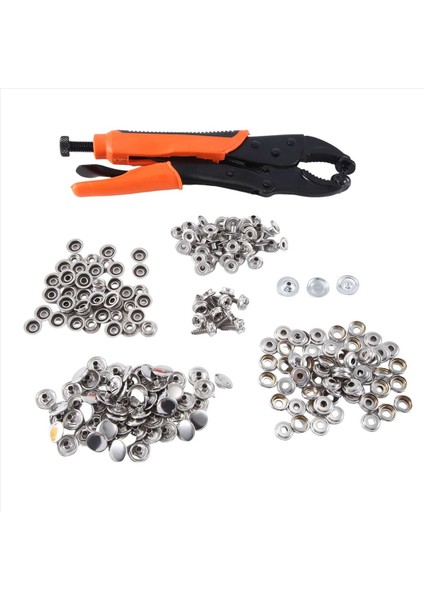 Ağır Hizmet Tipi Snap Girişim Aracı Tekne Kapağı Snap Duthing Aracı Için 60 Setle Snap Setter Aracı Kiti Metal Çıtçıtların Değiştirilmesi (Yurt Dışından) fiyatları