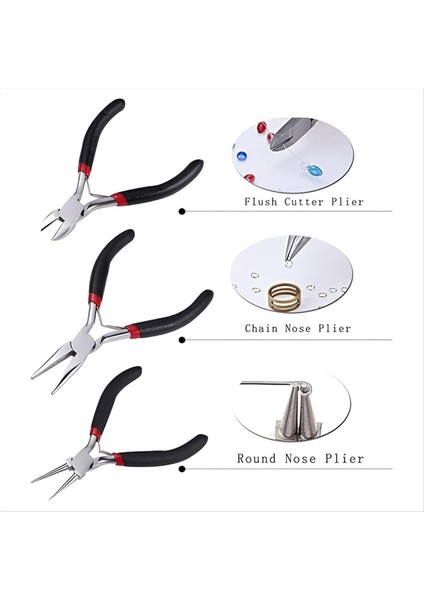 Takı Yapma Aracı Kiti Yetişkinler Için Takı Pense ile Takı Onarım Araçları Zanaat Dıy ve Mücevher Yapımı (Yurt Dışından) modelleri