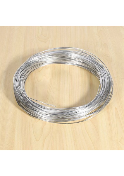 Mücevherat Zanaat Için 2 Rulo Alüminyum Zanaat Teli Gümüş Modelleme Armatür ve Heykel 2mm x 55M (Yurt Dışından) indirimleri
