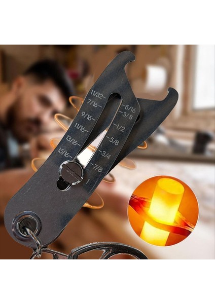 Taşınabilir Hassas Diş Boyutu Denetleyicisi Anahtarlık Somun ve Cıvata Iplik Boyutu Dama Cıvatası Boyutu Bulucu Ölçüm Için (Yurt Dışından) indirimleri