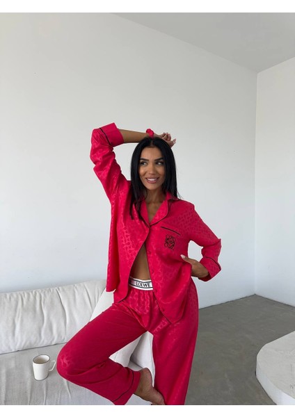 Lo Boxer Bel Pijama Takımı Fuşya modelleri