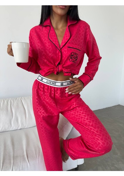 Lo Boxer Bel Pijama Takımı Fuşya fırsatları