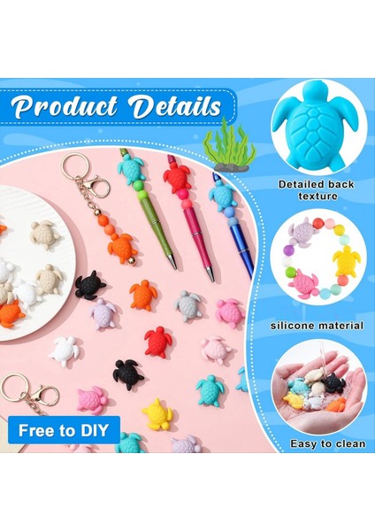 36 Adet Kalem Için Silikon Odak Boncukları Anahtar Zinciri Için Silikon Boncuklar Dıy Kolye Bilezik Takı (Yurt Dışından) fırsatları