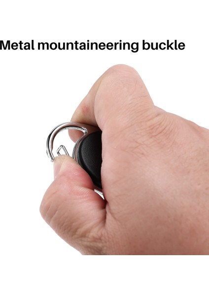 Ağır Hizmet Tipi Geri Çekilebilir Karabin Rozeti Tinker Makaraları 60CM Anahtar Halka Klipsli Çekme Kablosu Siyah (Yurt Dışından) indirimleri