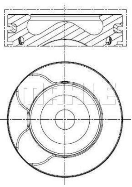 Mtxdpn Piston Segman 0.50MM Freelander 2 L359 2.2td4 06 14 Discovery Sport L550 14 R.r Evoque L538 11 19 Jaguar Xf I X250 2.2 D 11 15 Xf Sportbrake X250 2.2 D 12 15