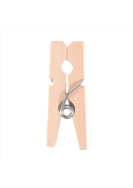 100 Adet/set 25MM Mini Ahşap Klip Doğal Zanaat Pimi Fotoğraf Bebek (Yurt Dışından) fırsatları