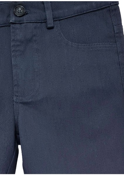 %100 Pamuk Lacivert Yazlık Erkek Çocuk Bermuda Şort modelleri