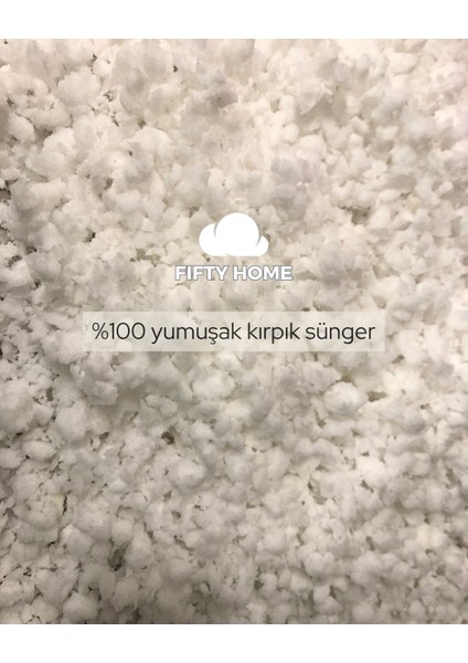 1 Adet Kırlent Iç Yastık - 8 Farklı Ebat - Dolgusu 100% Kırpık Sünger indirimleri