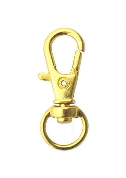 100 Adet Döner Tokalar Kordon Snap Kanca Metal Döner Kordon Snap Kanca Istakoz Pençe Pençe Toka Altın (Yurt Dışından) fırsatları
