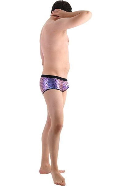 Slıde – Parlak Yanar Döner Çok Renkli Fantezi Erkek Boxer (Mavi & Pembe) fiyatları