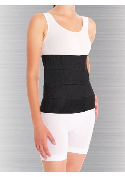 4 Panelli Abdominal Binder Kompresyon Abdominoplasti Korsesi – Karın Korsesi - 30 cm
