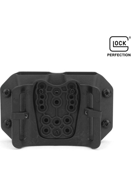 ® Kydex Şarjör Kılıfı 9mm Glock Siyah modelleri