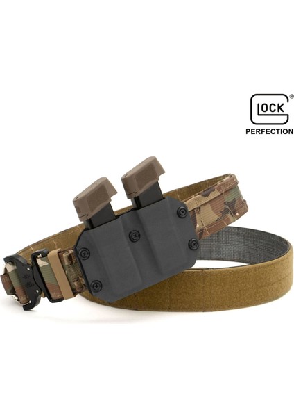 ® Kydex Şarjör Kılıfı 9mm Glock Siyah fırsatları