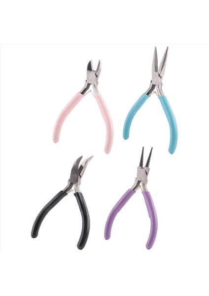 4 Paket Takı Pensesi Takı Yapma Pense Araçları Tel Sarma Küpe El Sanatları Yapım Malzemeleri (Yurt Dışından) indirimleri