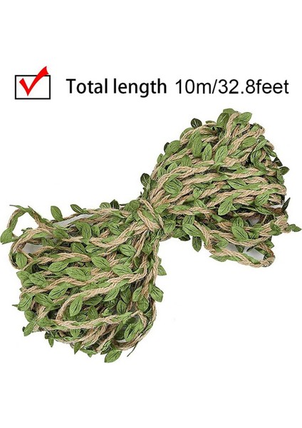 2x Doğal Jute Sicim 5mm Hessian Sicim Yapay Yapay Yapay Diy Sarma Düğün Bahçesi (32 8ft) (Yurt Dışından) fırsatları