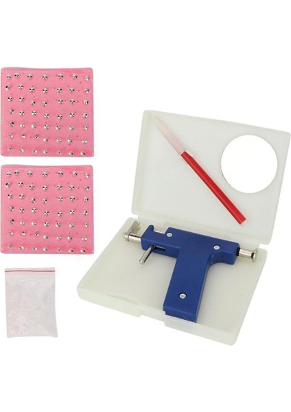 Paslanmaz Çelik Gövde Piercing Alet Kiti Profesyonel Kulak Burun Göbek Piercing Makinesi Kulaklarla Saplama Araçları (Yurt Dışından)