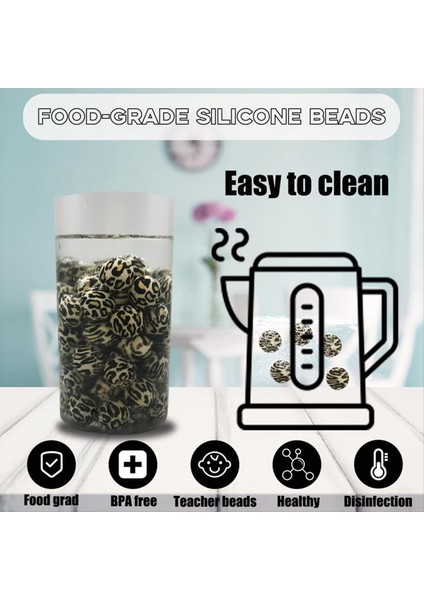 50 Adet Silikon Boncuklar Kalem Kolye Bilezik Için Anahtar Zinciri Yığın Için 15MM Yığın (Yurt Dışından) fırsatları