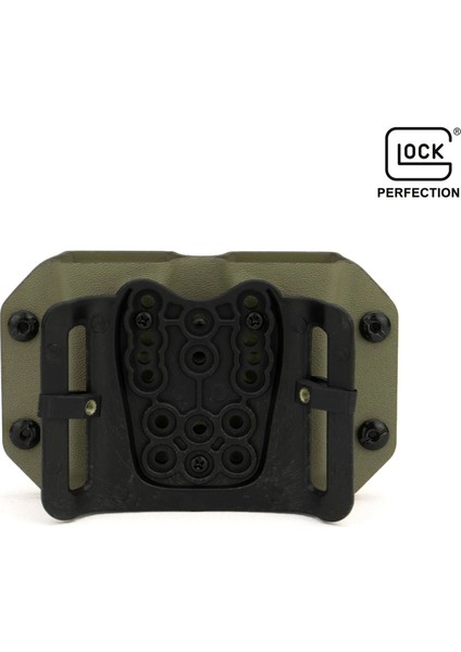 ® Kydex Şarjör Kılıfı 9mm Glock Haki modelleri