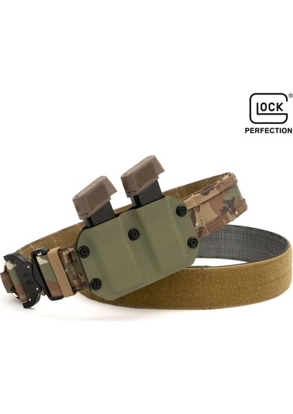 ® Kydex Şarjör Kılıfı 9mm Glock Haki fırsatları