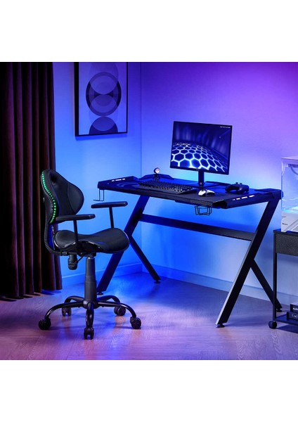 Ryze Kids Intro Çalışma ve Oyuncu Koltuğu Siyah 61X84-94X55 cm fırsatları