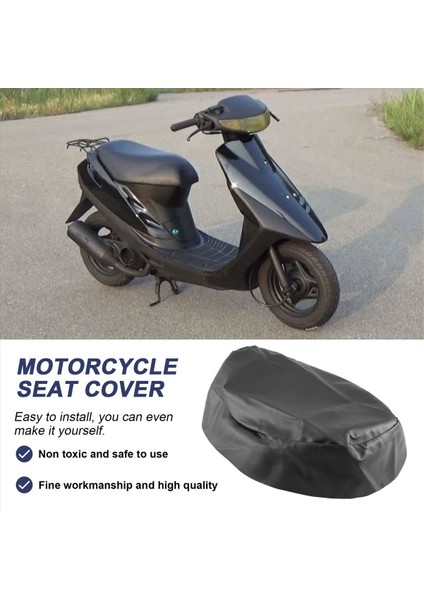 Motosiklet Koltuk Kapağı Taklit Honda Dio AF27/AF28 Motosiklet Modifikasyonu Siyah (Yurt Dışından) indirimleri