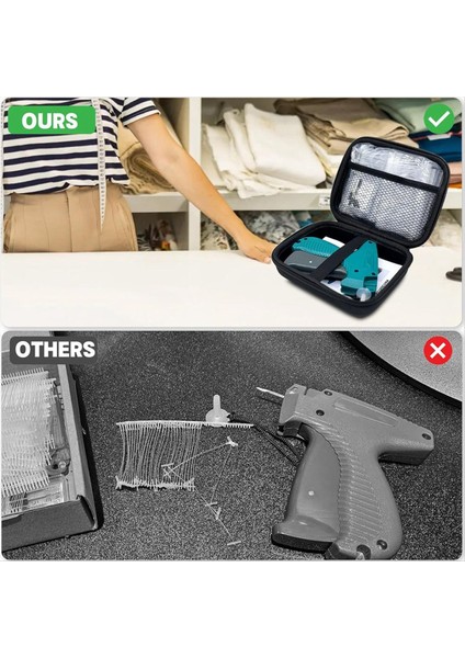 Sert Depolama Çantası ile Etiketleme Tabancası Giysiler Için Etiketleme Tabancası Kıyafetler Için Standart Perakende Priceemicrostitch Ataşörü (Yurt Dışından) fiyatları