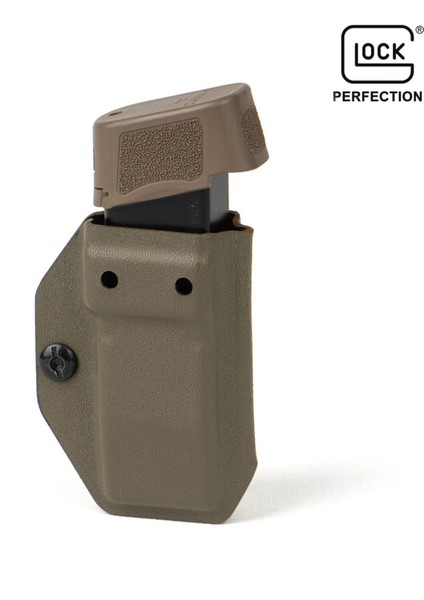 ® Kydex Iç Taşıma Şarj Kılıfı 9mm Glock Haki