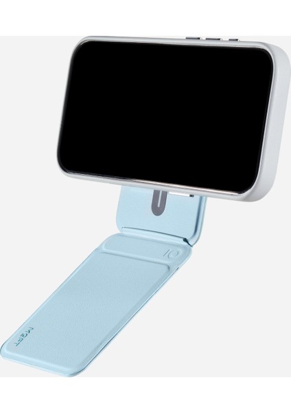 Magsafe Destekli Katlanabilir Mini Telefon Tripodu – Ayarlanabilir Masaüstü Stand, Seyahat Dostu Tasarım, Tüm Telefonlara Uyumlu