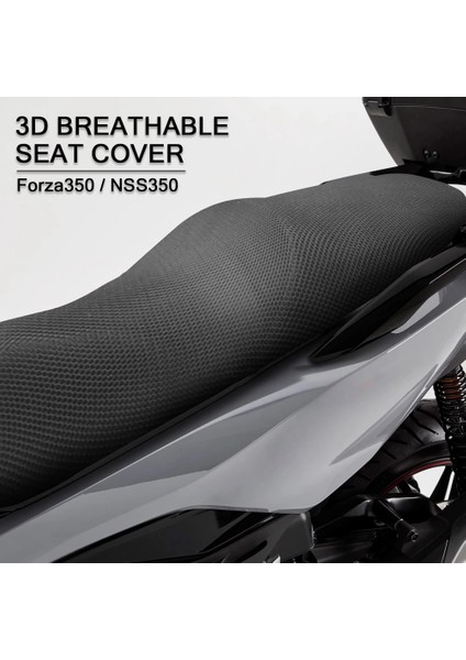Honda FORZA350 NSS350 Forza Nss 350 Motosiklet 3D Kafes Net Arka Koltuk Kapağı Koltuk Yastık Kapağı Accessoreis (Yurt Dışından) modelleri