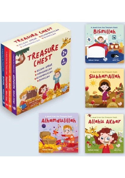 Ingilizce Hazine Sandığı (Treasure Chest) (4 Kitap)