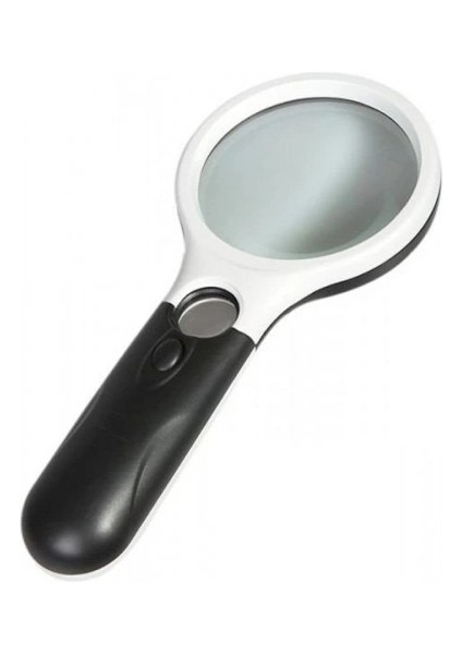 3 LED Işıklı 3X75 mm 45X22 mm El Büyüteç