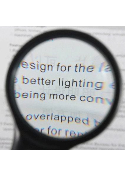 3 LED Işıklı 3X75 mm 45X22 mm El Büyüteç indirimleri