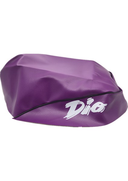 Motosiklet Koltuk Kapağı Pu Deri Koltuk Kapağı Honda Dio AF27/AF28 Motosiklet Modifikasyonu Mor (Yurt Dışından)