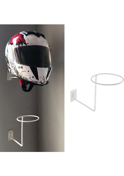 Motosiklet Kask Tutucu Askı Rafı Duvara Monte Hook Katlar Şapkalar Kapaklar Kask Raf Scooter Aksesuarları (Yurt Dışından) fiyatları