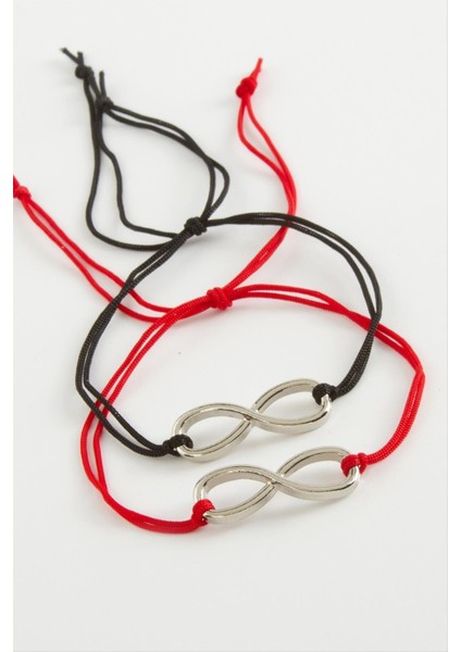 Nrtmsa 2 Adet Sonsuzluk Ip Bileklik-Renkli fiyatları