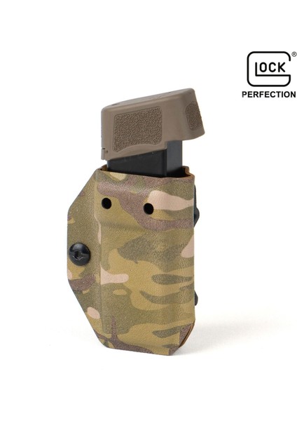 ® Kydex Iç Taşıma Şarj Kılıfı 9mm Glock Multicam