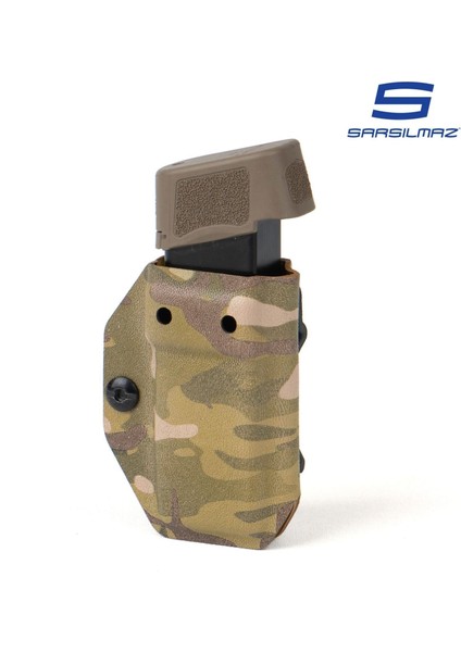 ®kydex Iç Taşıma Şarj Kılıfı 9mm Sarsılmaz Multicam