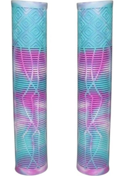 Slikon Elcik 165MM - Pembe-Mavi