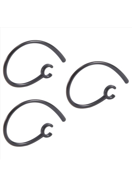 Bluetooth Kulaklık Için 3 Adet Elle 5mm 5mm Delikli Siyah Plastik Earhook (Yurt Dışından) fiyatları