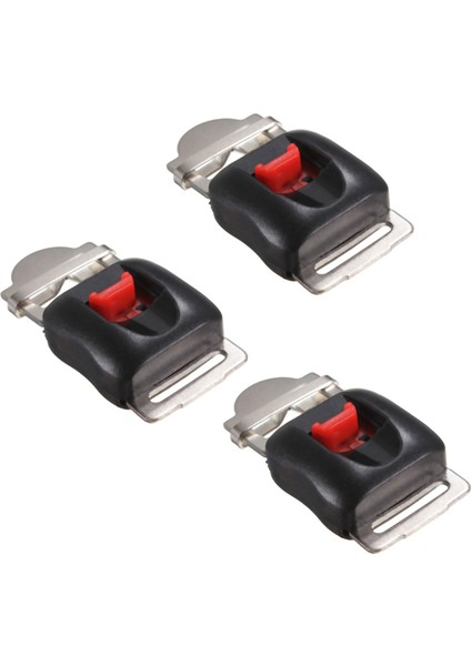 3x Universal Motosiklet Kaskları Klip Kayışı Hızlı Bırakma Bağlantısı Toka Yeni (Yurt Dışından)