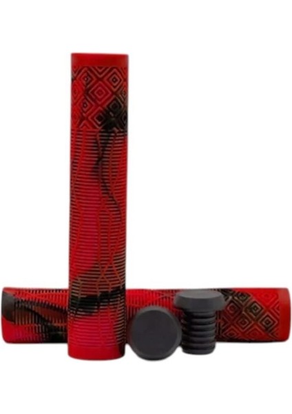 Slikon Elcik 165MM - Kırmızı-Siyah