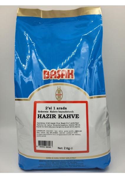 2'si 1 Yerde Hazır Kahve 2 kg